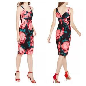 NEW Trina Trina Turk Floral Sheath Dress size 6